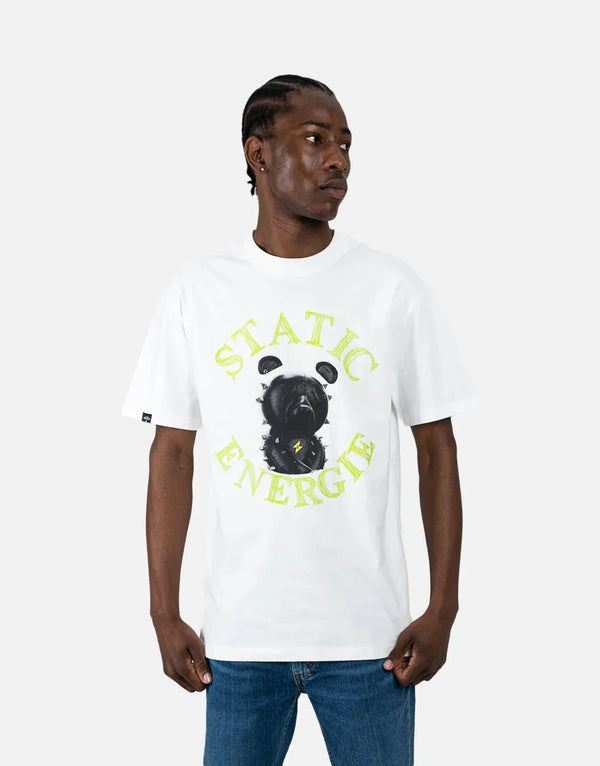 Static Energie Traunsee White T-Shirt