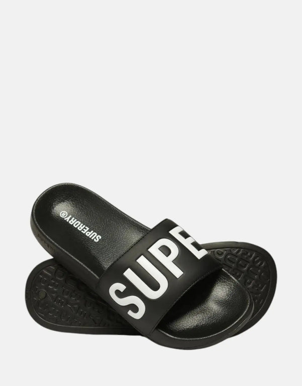 Superdry Core Graphic Pool Slides