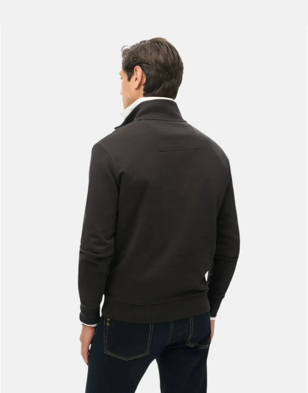 Superdry Core Logo Henley Black Sweatshirt