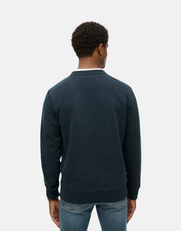 Superdry Essential Logo Crew Eclipse Navy Sweatshirt
