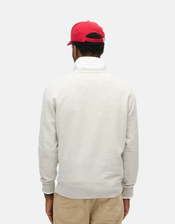 Superdry Essential Logo Glacier Grey Marl Sweatshirt
