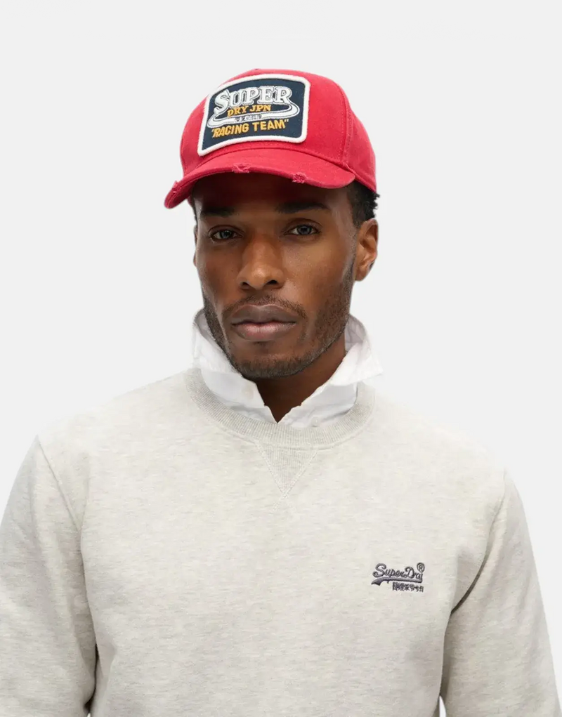 Superdry Essential Logo Glacier Grey Marl Sweatshirt