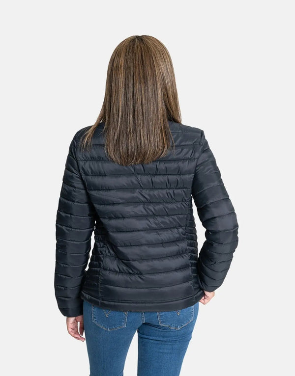 Superdry Fuji Lite Padded Puffer Black Jacket