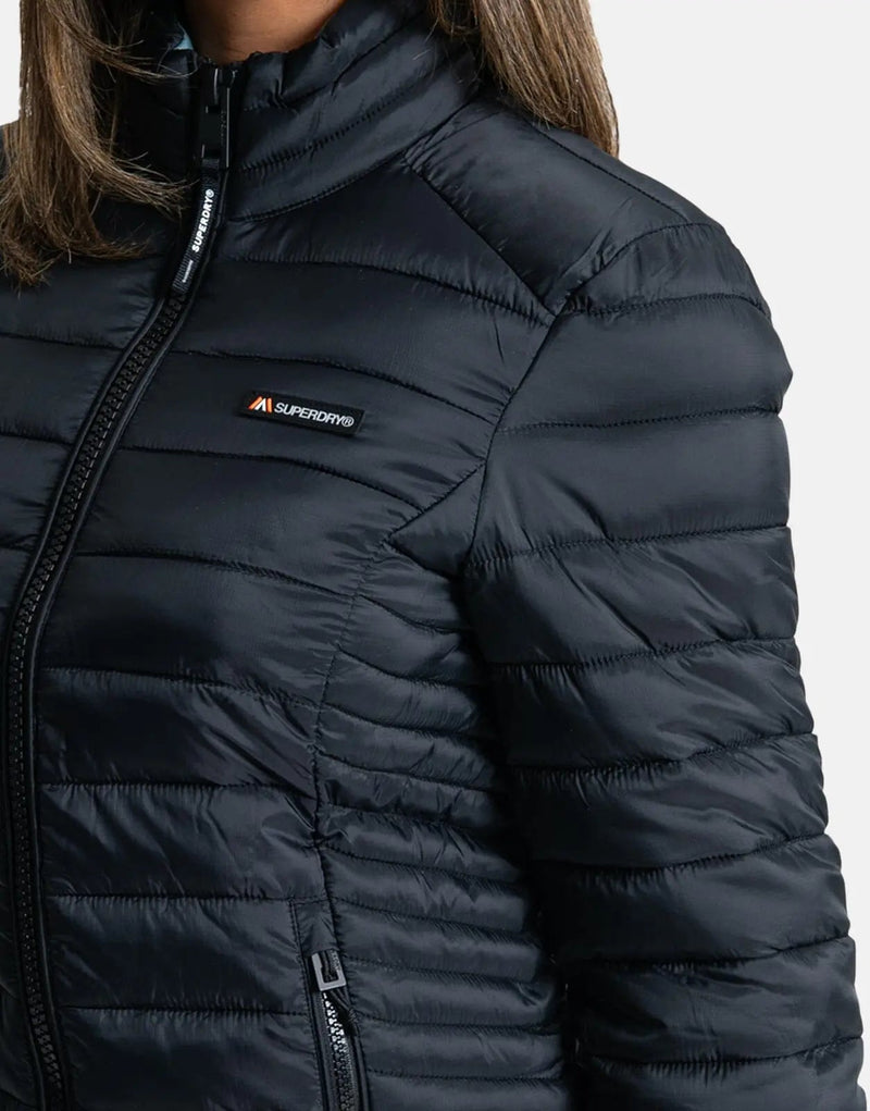 Superdry Fuji Lite Padded Puffer Black Jacket