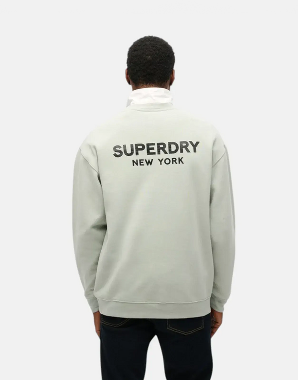 Superdry Luxury Sport Loose Fit Puritan Grey Sweatshirt