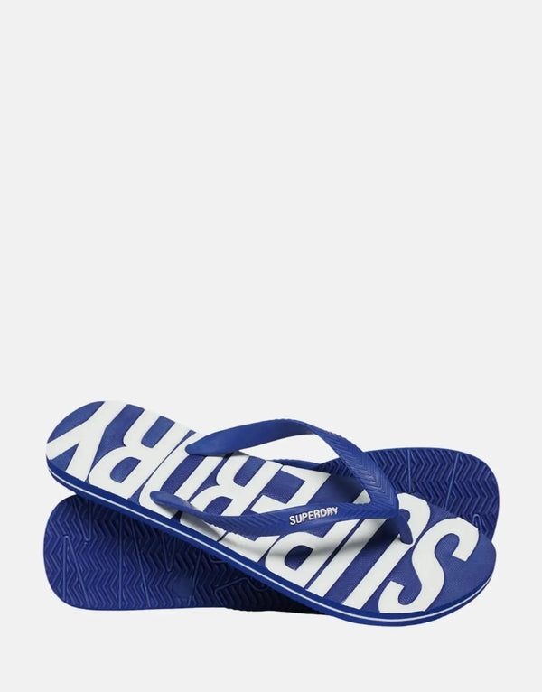 Superdry Vintage Vegan Regal Blue Flip Flops