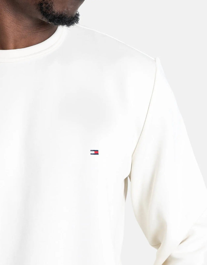 Tommy Hilfiger Essential Intechno Ivory Crew Neck