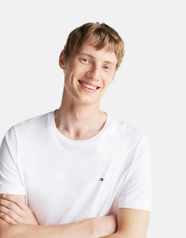 Tommy Hilfiger Essential Regular Fit Solid White T-Shirt