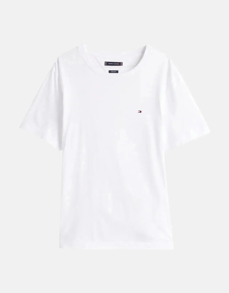 Tommy Hilfiger Essential Regular Fit Solid White T-Shirt
