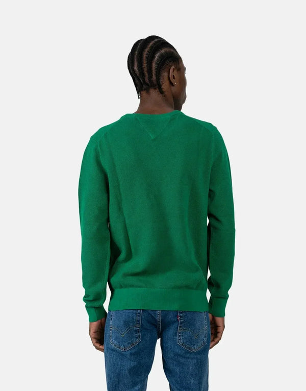 Tommy Hilfiger Essential Structure Green Crew Neck T-Shirt