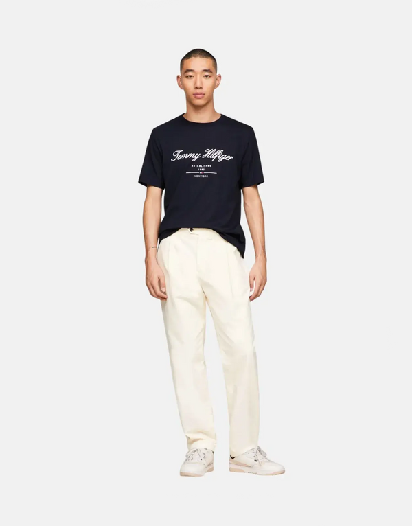 Tommy Hilfiger MSW Navy Logo T Shirt