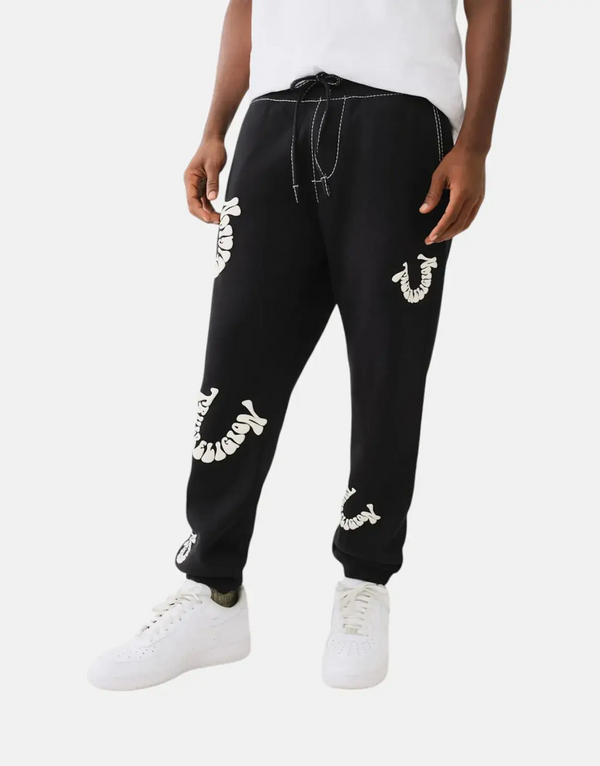 True Religion Big T Puff Sweatpants