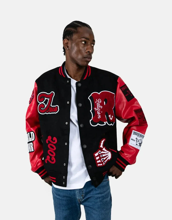 True Religion Varsity Jacket