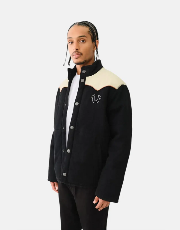 True Religion Western Puffer Jacket