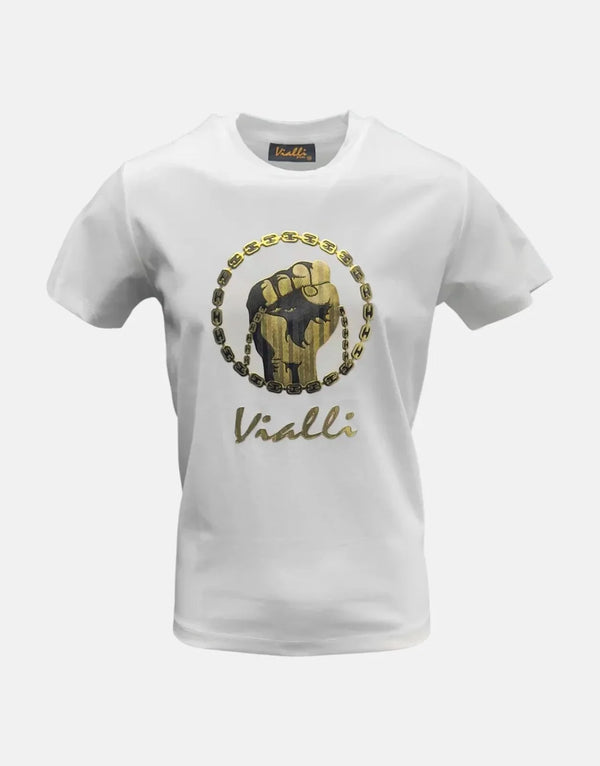 Vialli Ilowe White T-Shirt