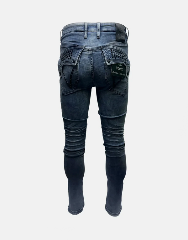 Vialli Josephine Navy Skinny Jeans