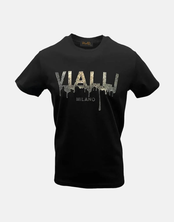 Vialli Kluli Black T-Shirt