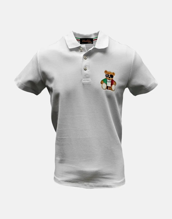 Vialli Kresta White Polo Shirt
