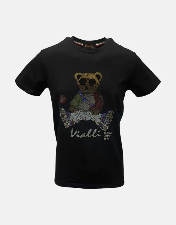 Vialli Kwaito Black T-Shirt